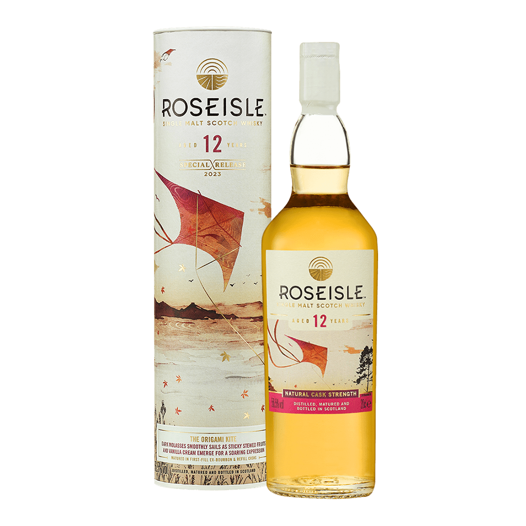 瑰嶼 12年限量原酒 摺紙風箏 (帝亞吉歐2023臻選系列)